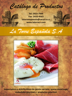 Diapositiva 1 - El Gourmet en su mesa.