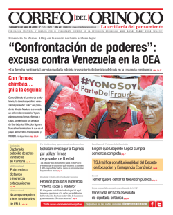 Descargar PDF - Correo del Orinoco