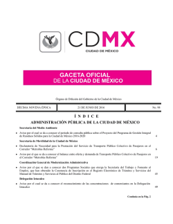 No. 98 - Portal Consejería Jurídica y de Servicios Legales del DF