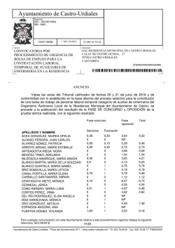 SEC/28/2016 - Ayuntamiento de Castro Urdiales
