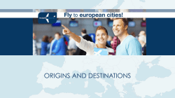 origins and destinations