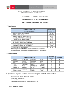 proceso cas nº 012-2016-proinversion contratación