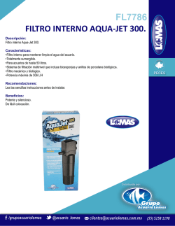 fl7786 filtro interno aqua-jet 300.