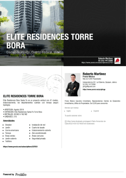 ELITE RESIDENCES TORRE BORA