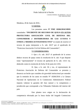 camara federal de mendoza ? secretaria sala b