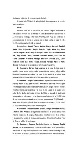 Archivo: Revisa el fallo de la Corte Suprema.