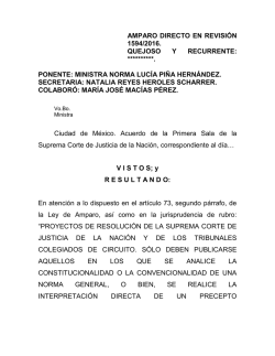 amparo directo en revisión 1594/2016. quejoso y recurrente