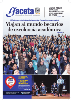 Edición impresa - gaceta Digital UNAM