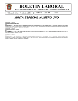boletin laboral