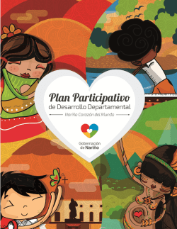 PDF PLAN DE DESARROLLO “Nariño, Corazón del Mundo 2016