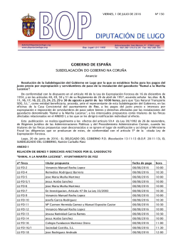 goberno de espa&ntilde;a - Deputaci&oacute;n de Lugo