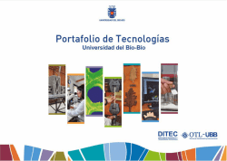 Portafolio de Tecnología - OTL UBB - Universidad del Bío-Bío