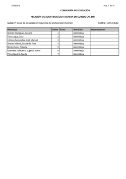 CAL - Eoi Córdoba