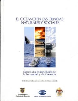 Libro: El océano en las ciencias naturales y sociales