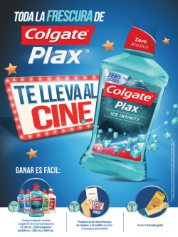 Colgate Plax te lleva al Cine