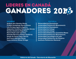 LíDERES EN CANADÁ