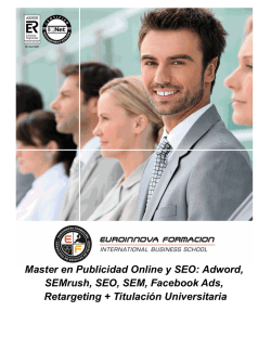 Master en Publicidad Online y SEO: Adword