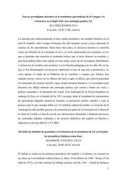 ponencia - IV Congreso Internacional del Español