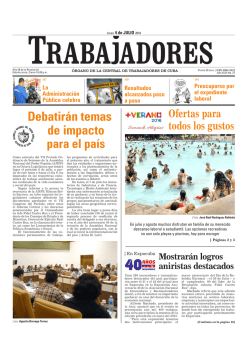 Debatirán temas de impacto