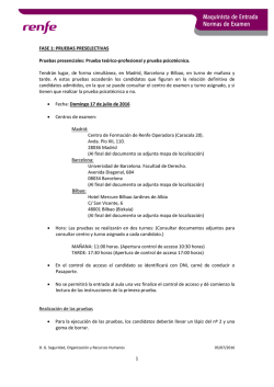 Normas de examen en PDF