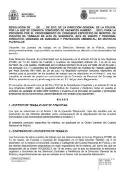 CEM Jefe Subg, Equipo y Personal Opert. Subsuelo