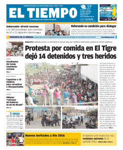 Protesta por comida en El Tigre dejó 14 detenidos y tres
