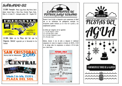 Descarga folleto actividades - Ayuntamiento de Torres de la Alameda