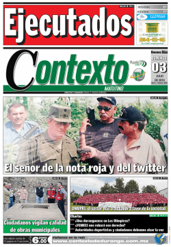 El señor de la nota roja y del twitter