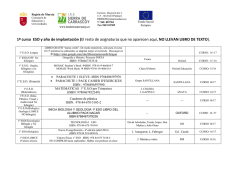 Libros de texto para 2016/17