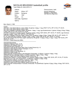 NICOLAS BRUSSINO basketball profile
