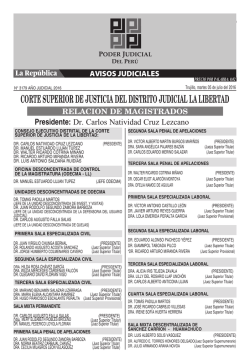 avisos judiciales