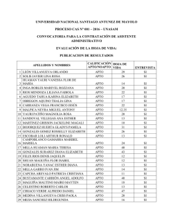 Archivo - Universidad Nacional Santiago Antunez de Mayolo