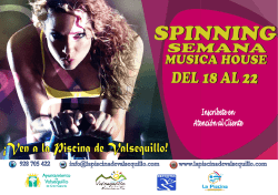 SPINNING_musicaHOUSE_JULIO - La Piscina de Valsequillo