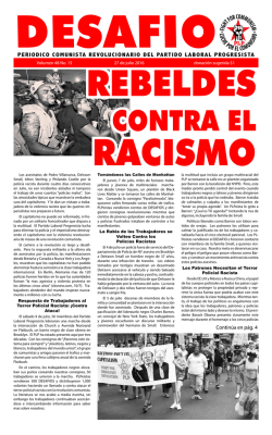 periodico comunista revolucionario del partido laboral progresista