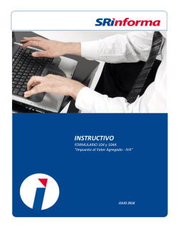 instructivo - Servicio de Rentas Internas