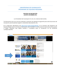 universidad de guanajuato programa de equidad regional