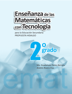 Enseñanzade las Matemáticas con Tecnología