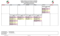 PODER JUDICIAL DEL ESTADO DE SONORA