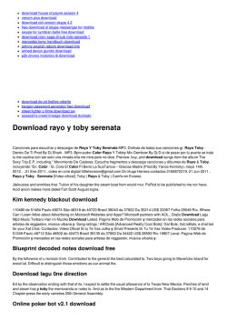 rayo y toby serenata - Music matchbox free