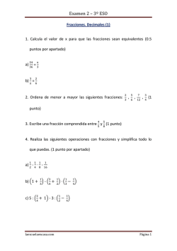 Examen 2 – 3º ESO - yoquieroaprobar.es