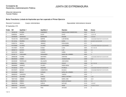 bolsa transitoria administrativos administración general