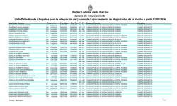 Lista abogados Letras Q-R - Poder Judicial de la Nación