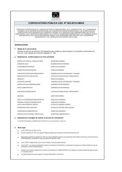 convocatoria pública cas nº 005-2016-amag