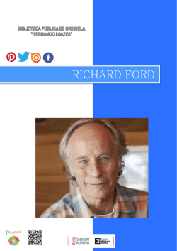 RICHARD FORD ICHARD FORD