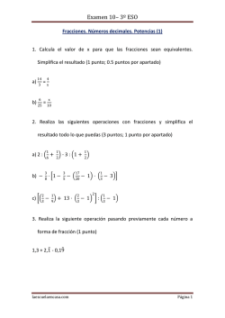 Examen 10– 3º ESO - yoquieroaprobar.es