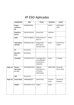 4º ESO-Aplicadas - IES Campiña Alta
