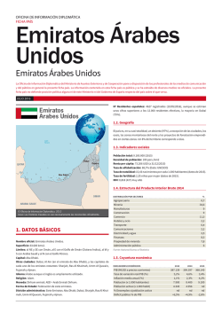 Emiratos Árabes Unidos: ficha país