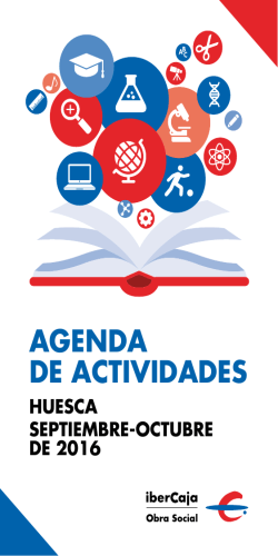 agenda de actividades - Zaragoza
