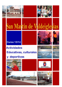 Enseñanza de idiomas - Ayuntamiento de San Martín de Valdeiglesias