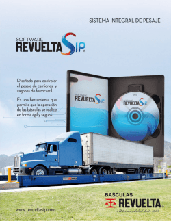 Descargar Folleto - Software REVUELTA SIP